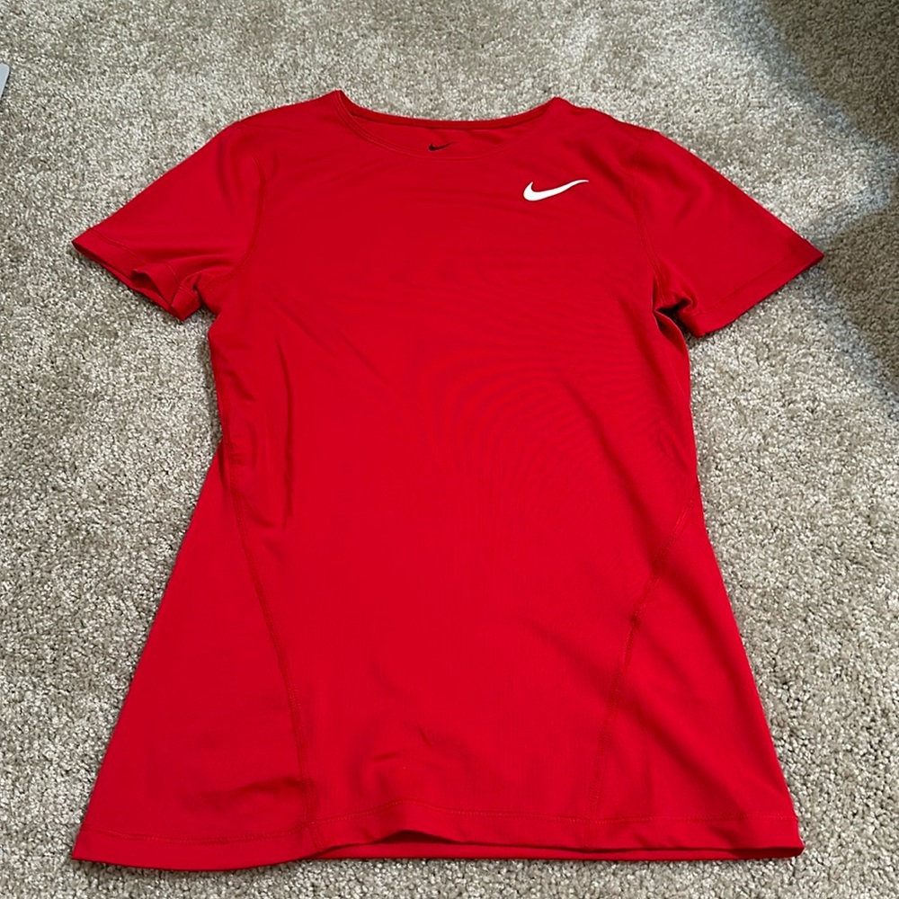 XS Red Nike Athletic Shirt